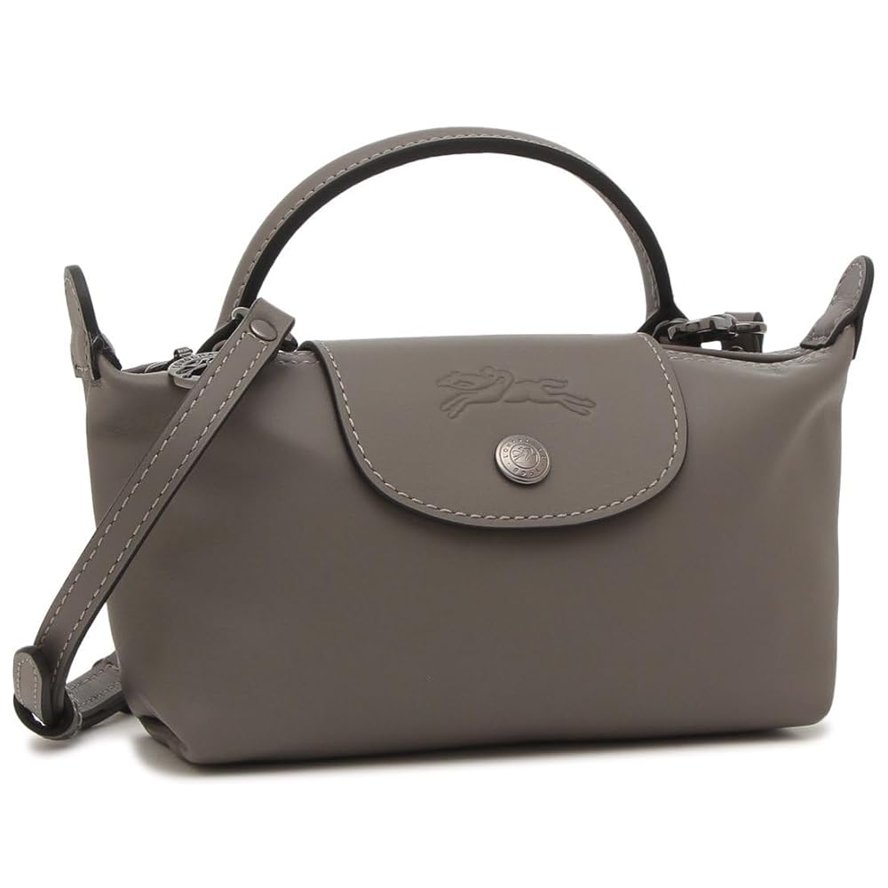LONGCHAMP グレー ハンドバッグ　S ロンシャン LONGCHAMP ハンドバッグ プリアージュエクストラ S